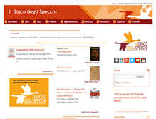 Tablet Screenshot of ilgiocodeglispecchi.org